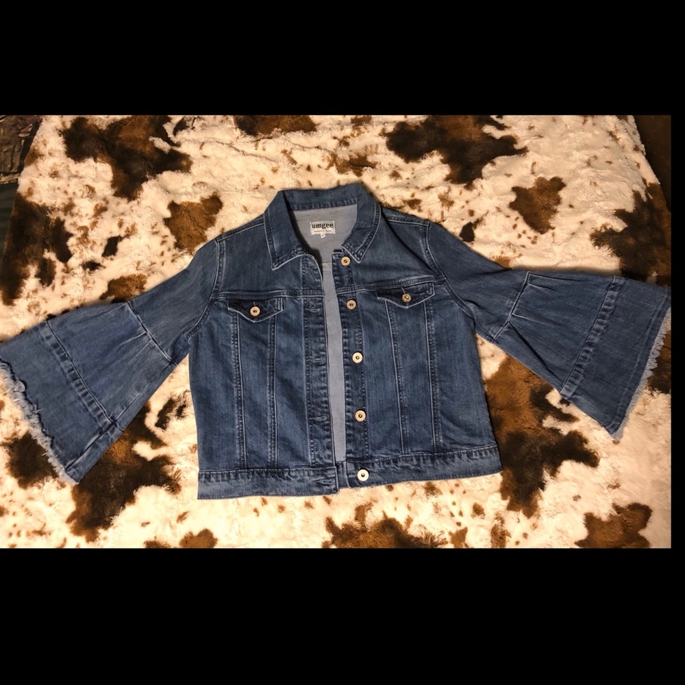 Bell Bottom Jean Jacket - Picture 4 of 6